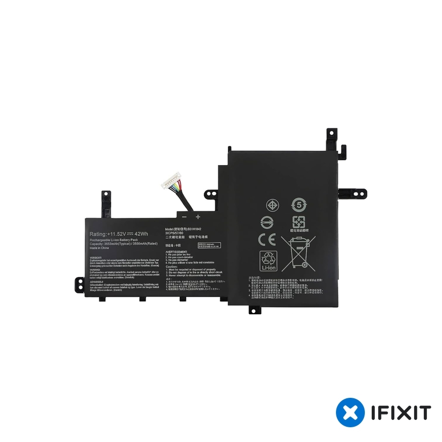 باتری لپ تاپ ایسوس VivoBook k513 مدل B31N1842 داخلی